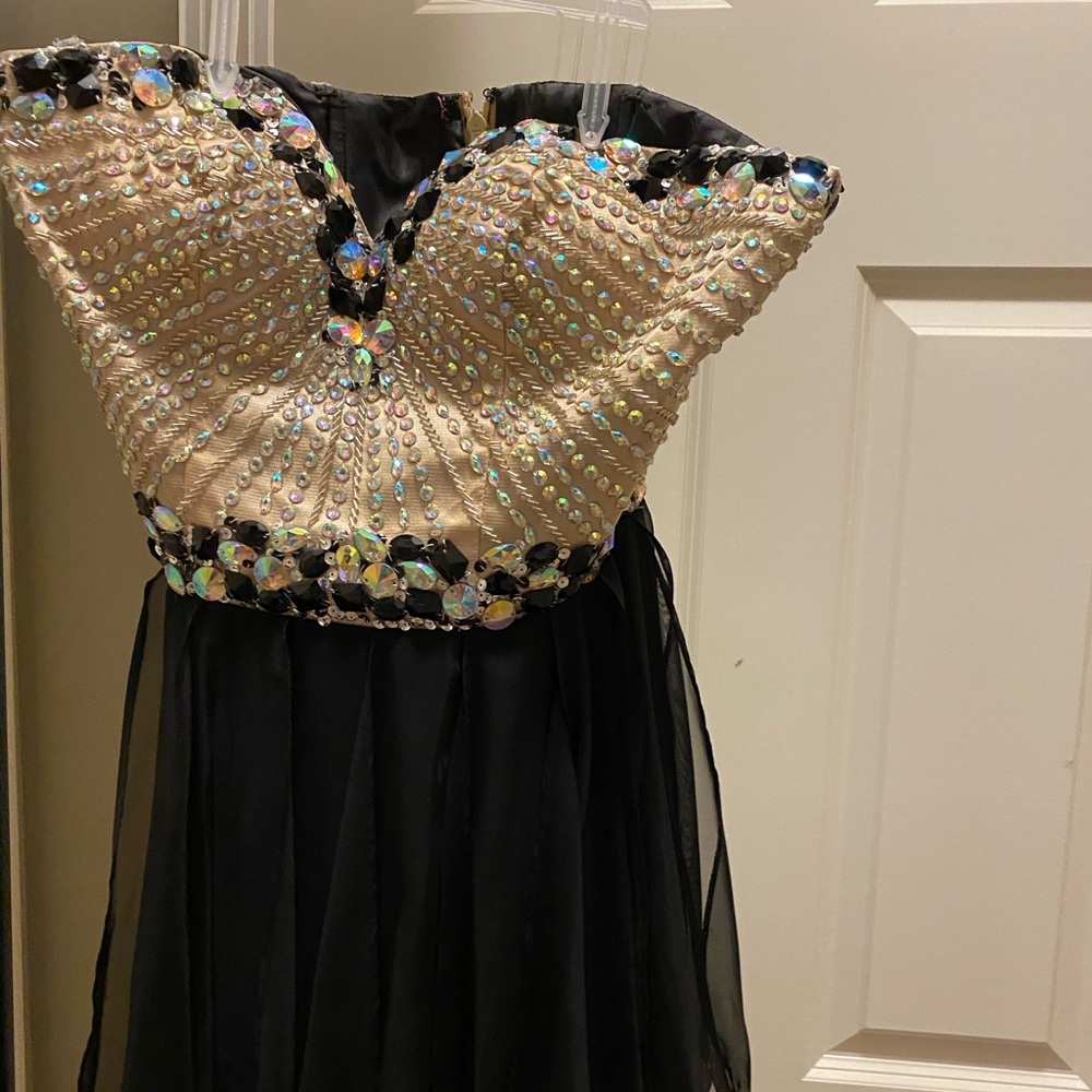 Sherri Hill Black Cocktail